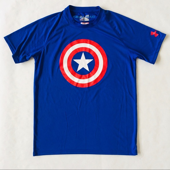 captain america t shirt under armour